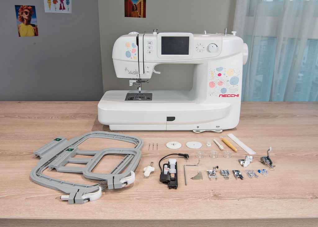 Necchi Sweet NE210 Macchina per Cucire e Ricamare