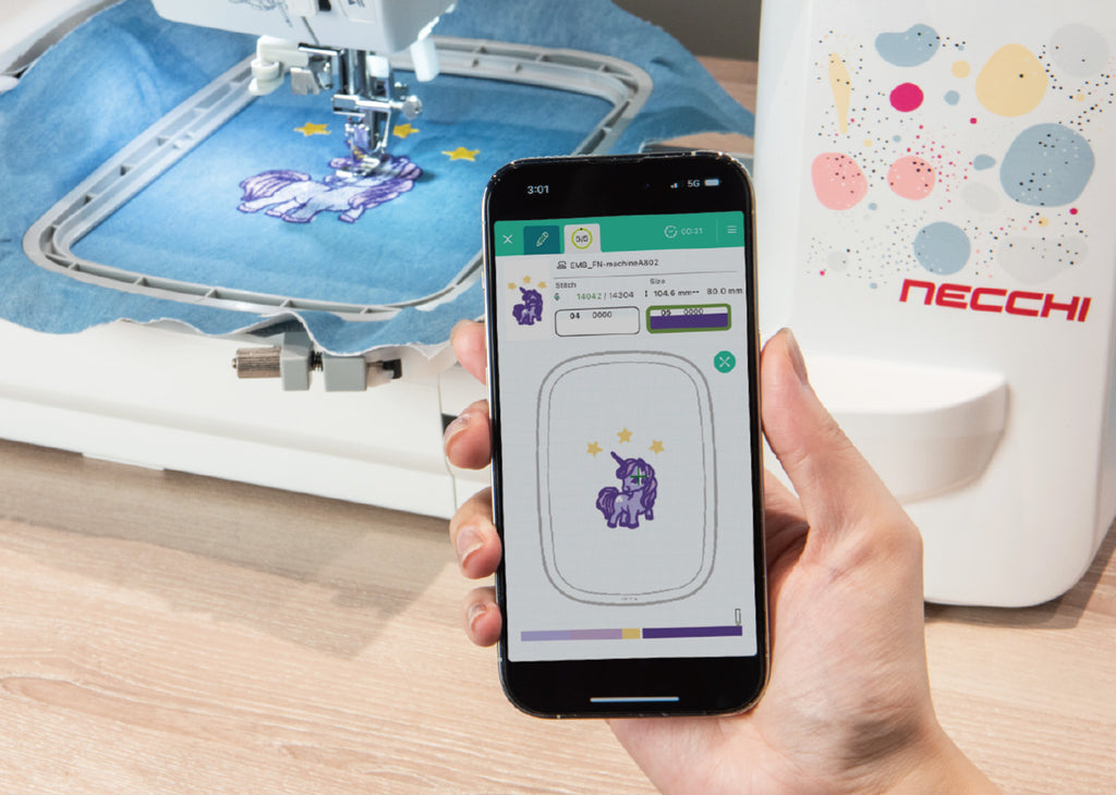 Necchi Sweet NE210 Macchina per Cucire e Ricamare