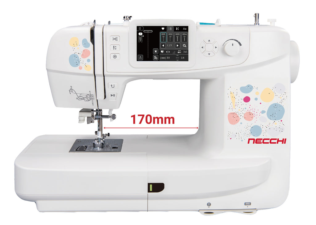Necchi Sweet NE210 Macchina per Cucire e Ricamare