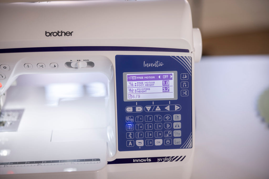Brother Inventio NV1850Q Macchina per cucire e quilt elettronica
