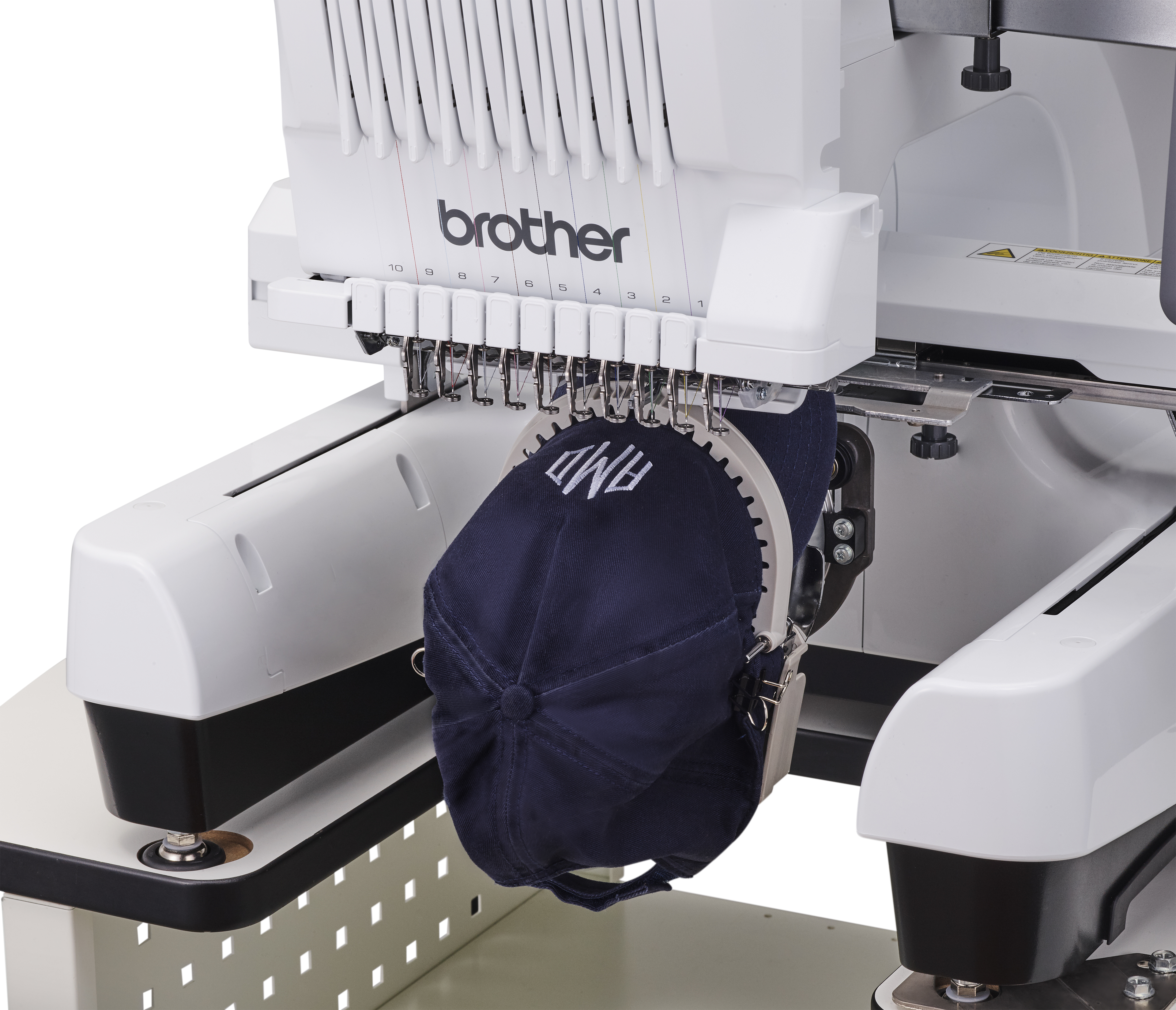 Machine à broder semi-professionnelle Brother PR1060W à dix aiguilles