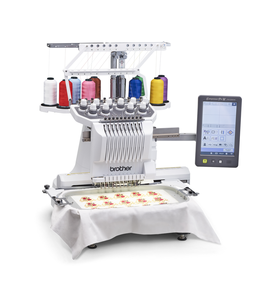 Brother PR1060W macchina per ricamare semi-professionale a dieci aghi