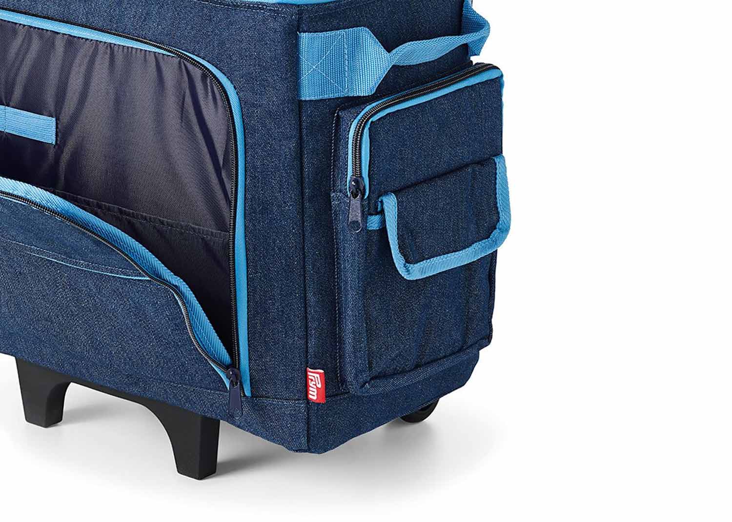 Borsa per macchina da cucire Prym Trolley valigia Denim