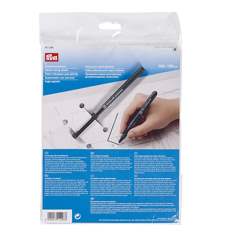 Prym Tracing Paper and Sheet PRYM Tracing Film 611298