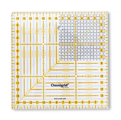 PRYM 611306 TAILOR'S RULER - 15x15 CM, TAILOR'S SQUARE