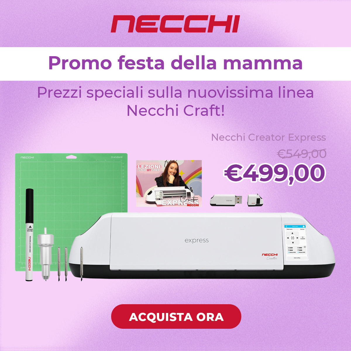NECCHI CREATOR EXPRESS CUTTING PLOTTER 