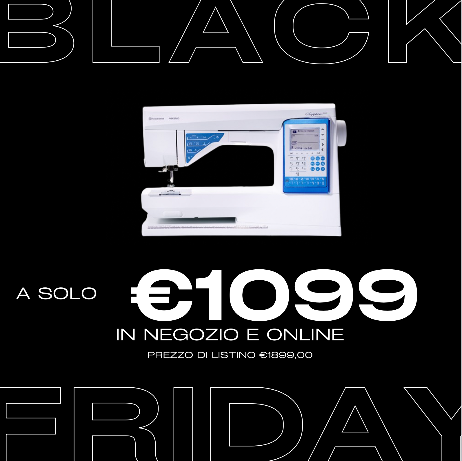 Husqvarna Viking Sapphire 930 Macchina per cucire elettronica