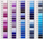 Fili per ricamo a macchina Ariadna 5000mt - 3561 Azzurro