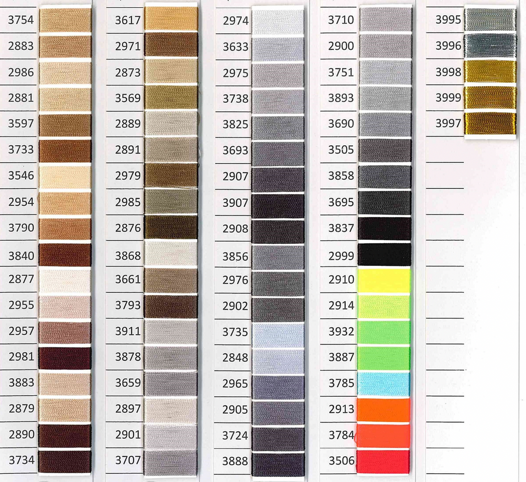 Fili per ricamo a macchina Ariadna 5000mt - 3561 Azzurro