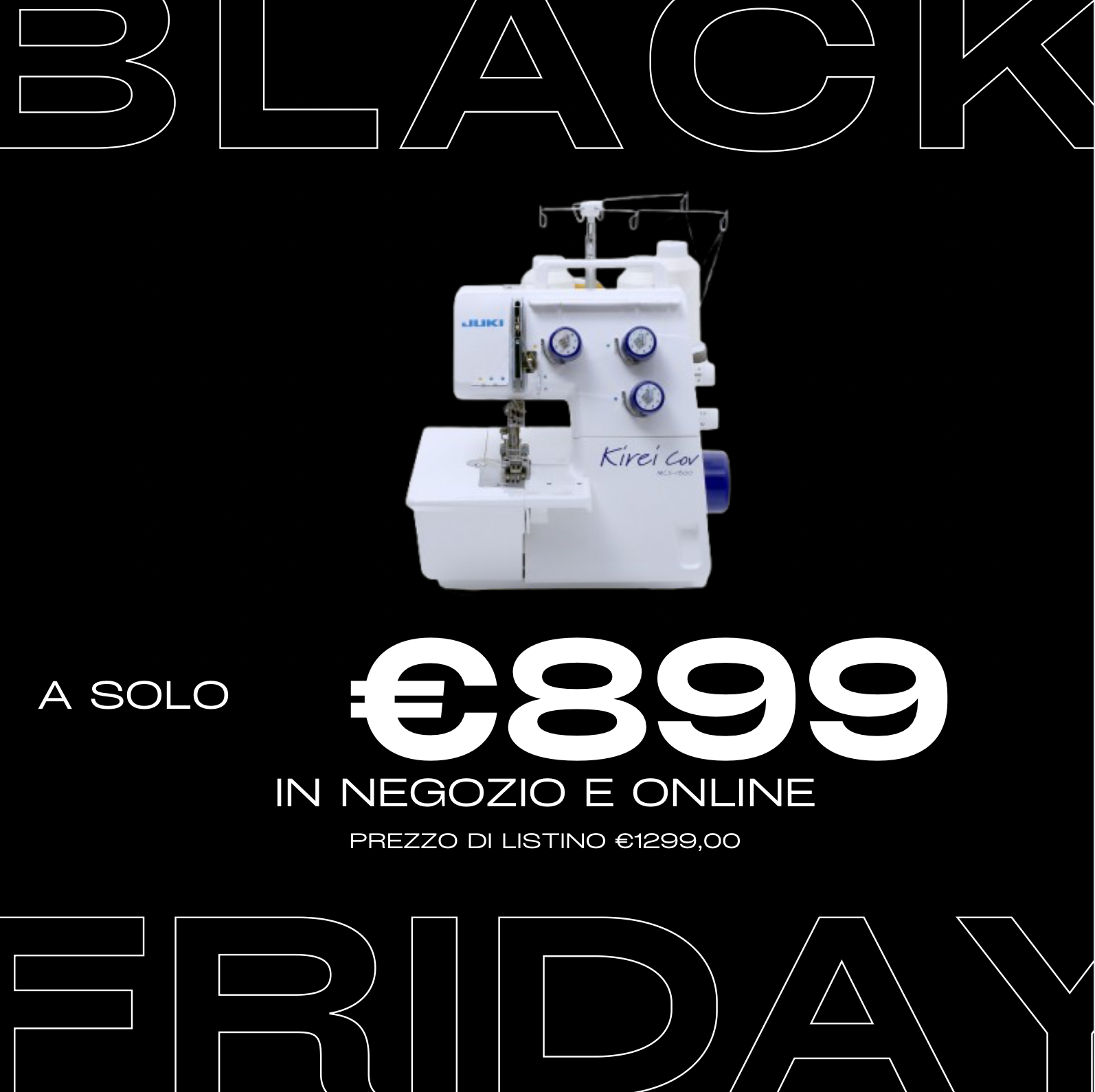 Juki MCS-1800 KIREI macchina punto copertura