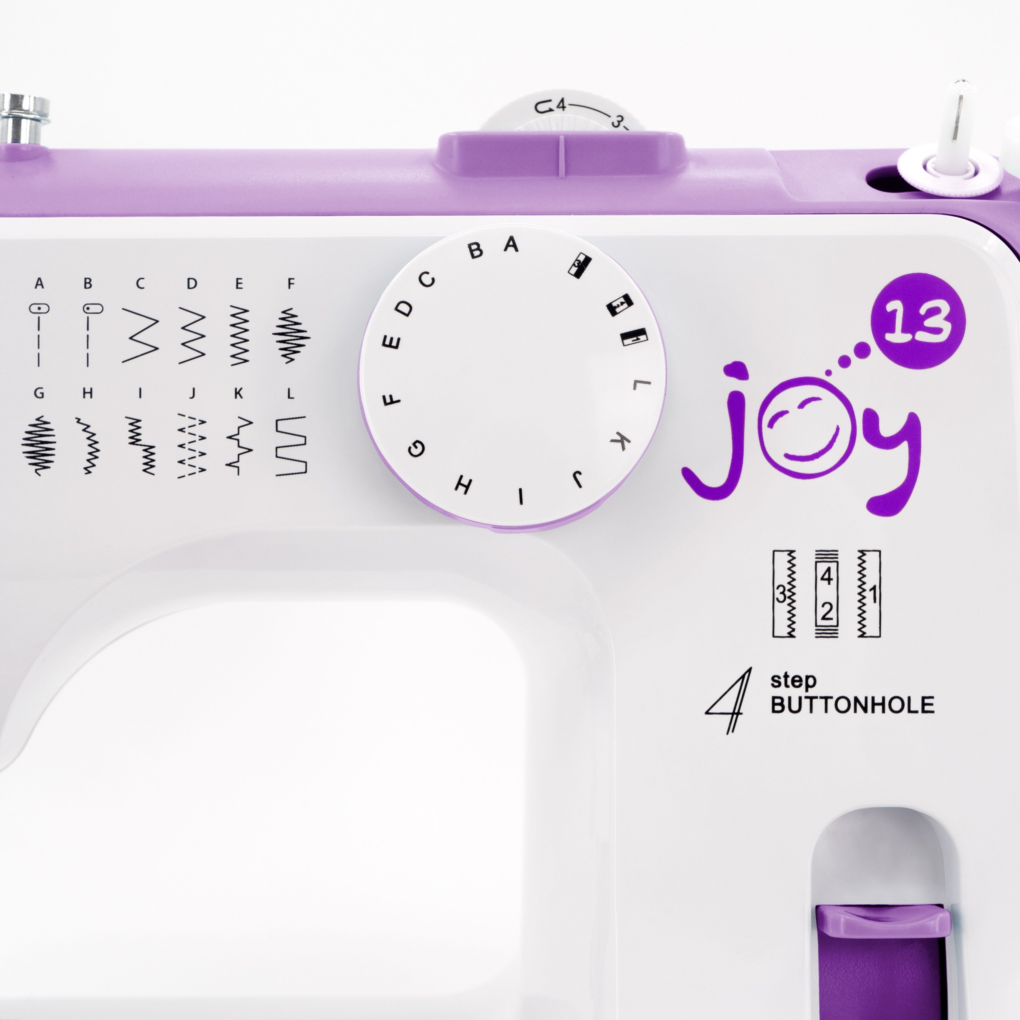 Texi Joy 13 Viola + TAVOLO ALLUNGABILE Macchina per cucire meccanica