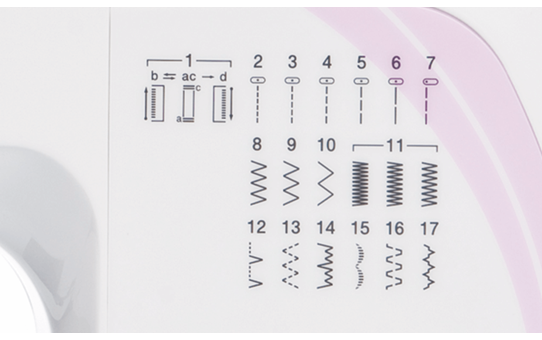 Brother XN1700 - Macchina da cucire meccanica