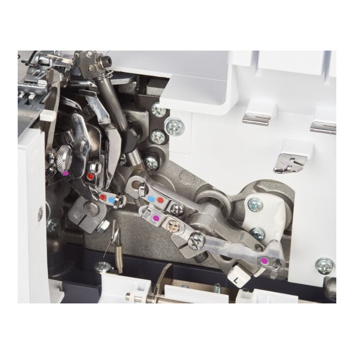 Bernette B48 Funlock Tagliacuci con punto di copertura (5 fili)