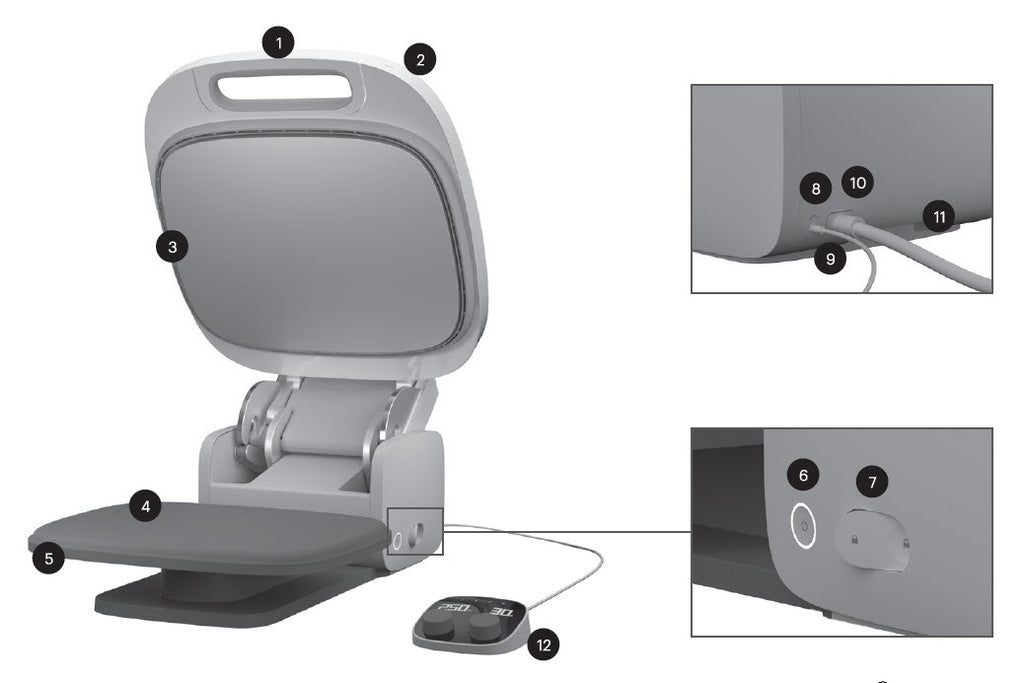 Termopressa professionale Cricut Autopress 38 x 30 cm