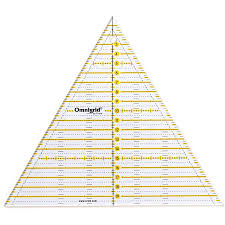 REGOLO PER SARTO PRYM 611656 - TRIANGOLO 20 CM - 60° , SQUADRA PER SARTORIA