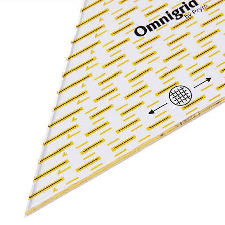 REGOLO PER SARTO PRYM 611313 - TRIANGOLO 20 CM , SQUADRA PER SARTORIA