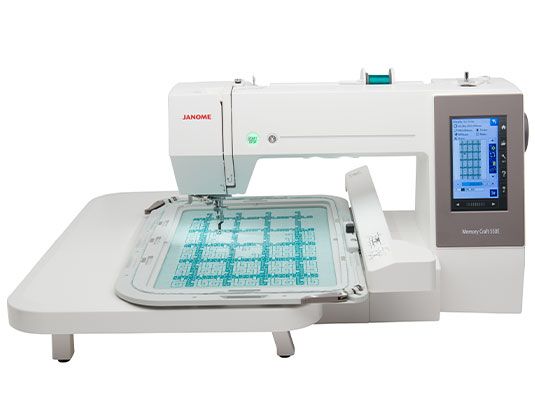Janome Memory Craft 550 E Limited Edition - Macchina da ricamo