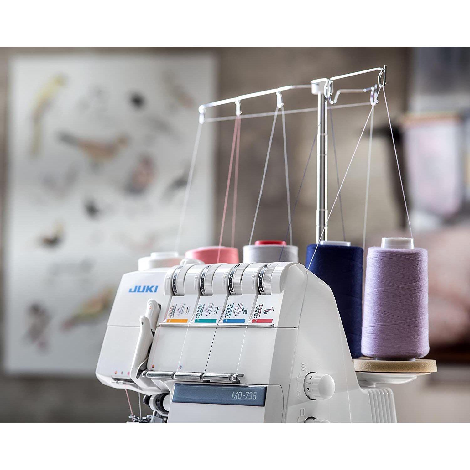 Juki MO-735N tagliacuci con punto di copertura (5 fili)