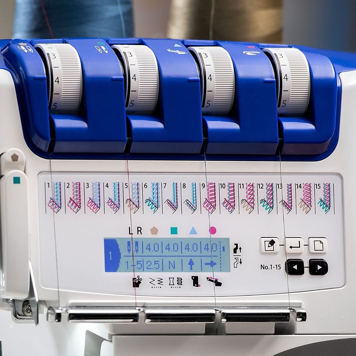 Juki MO-2000QVP Air tagliacuci ad aria