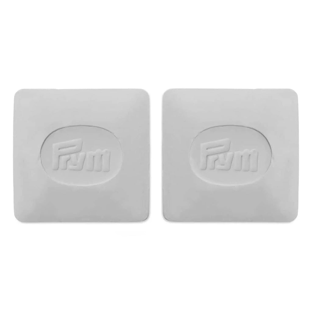 Chalk with wheel applicator - white