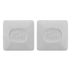 Chalk with wheel applicator - white
