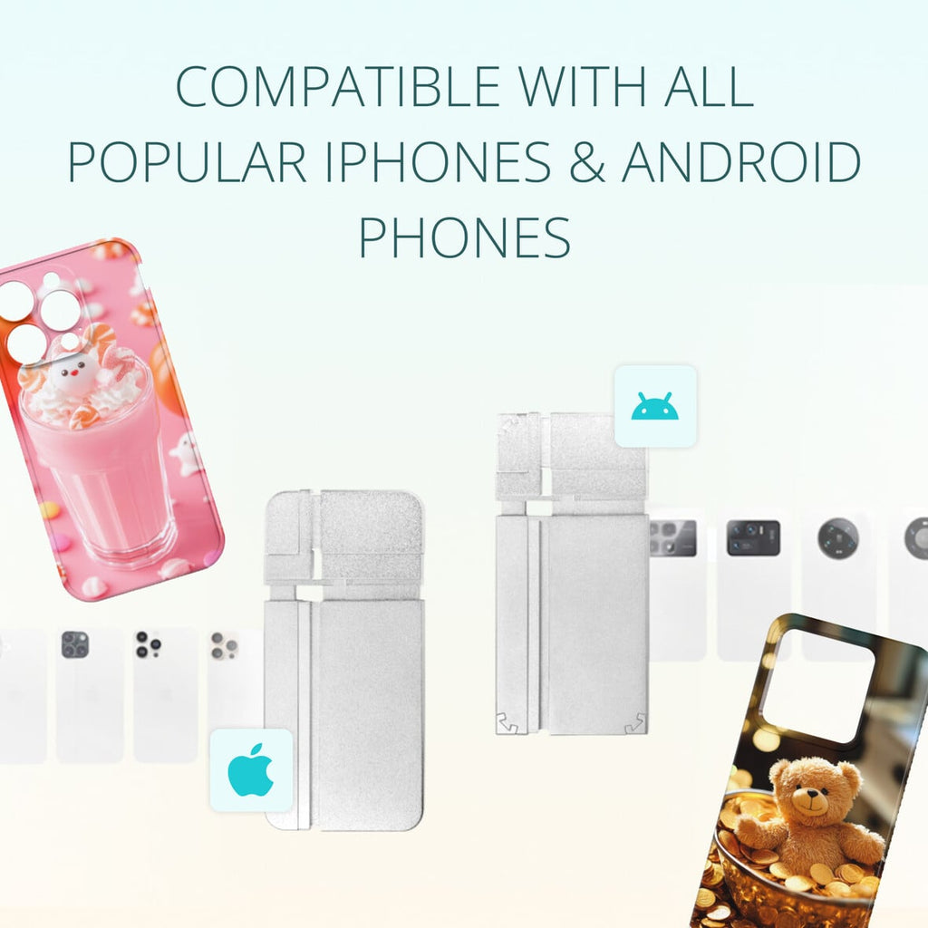 LOKLiK Phone Case Heat Press Bianco Margherita