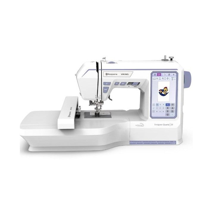 Husqvarna Viking Designer Quartz 29 Macchina per cucire e ricamare + 12 mesi di software gratuito