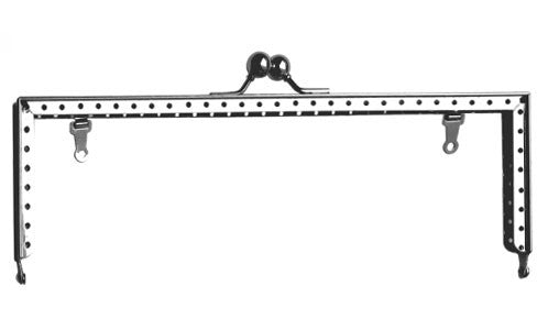 Chiusura borsa a scatto Prym 615230 colore canna di fucile 23 x 8