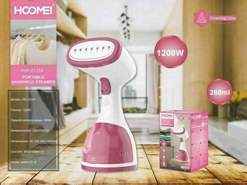 Stiratore verticale Professionale 1200w – Rosa