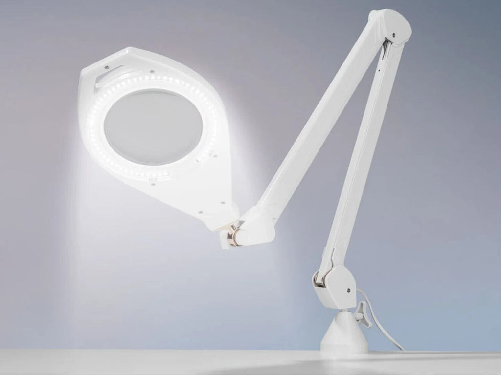 Clamp table lamp
