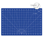 Tappetino da taglio autorigenerante, 45x30cm blu