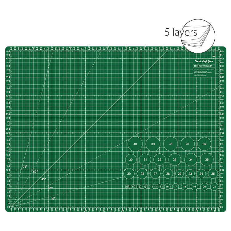 Self-healing cutting mat, 60x45 cm