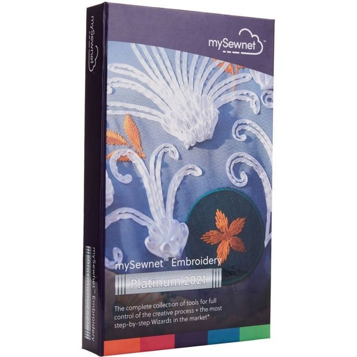 Software da ricamo Pfaff - Husqvarna Viking - Singer multiformato MYSEWNET PLATINUM