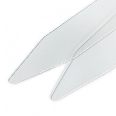 Colliers cervicaux transparents H 15 x 80 mm, réf. 405262, Prym, lot de 24.