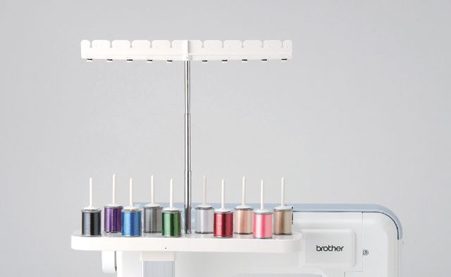 SUPPORTO PER 10 ROCCHETTI PER RICAMATRICI BROTHER