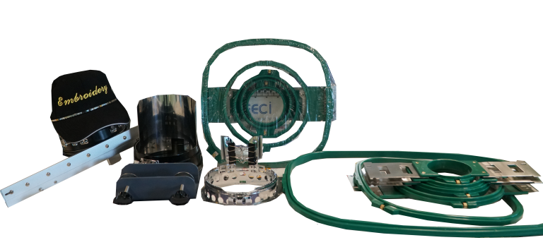 Effeci 1201M macchina per ricamare semi-professionale a 12 aghi